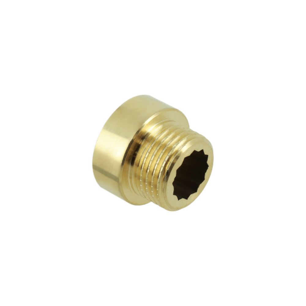 BONFIX Draad messing kraanverlengstuk 1/2" L=15mm