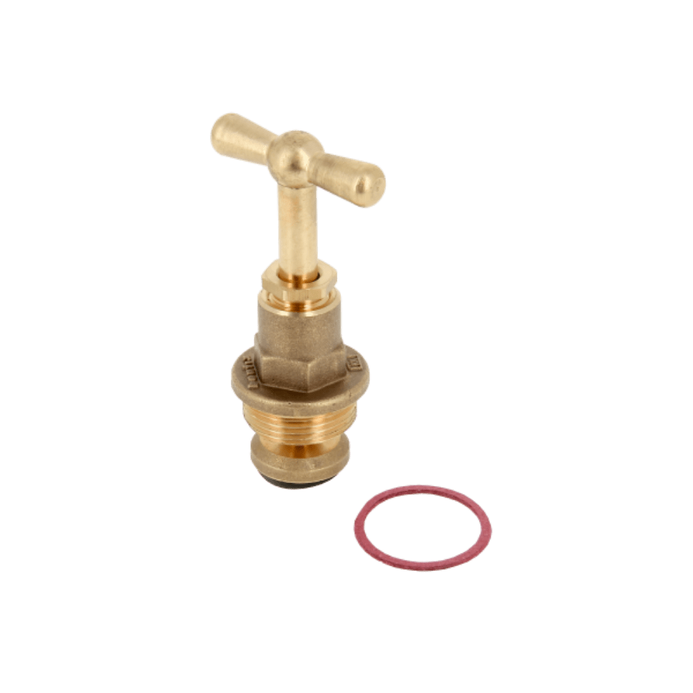 BONFIX Messing bovendeel voor stopkraan 1/2" (15 mm)