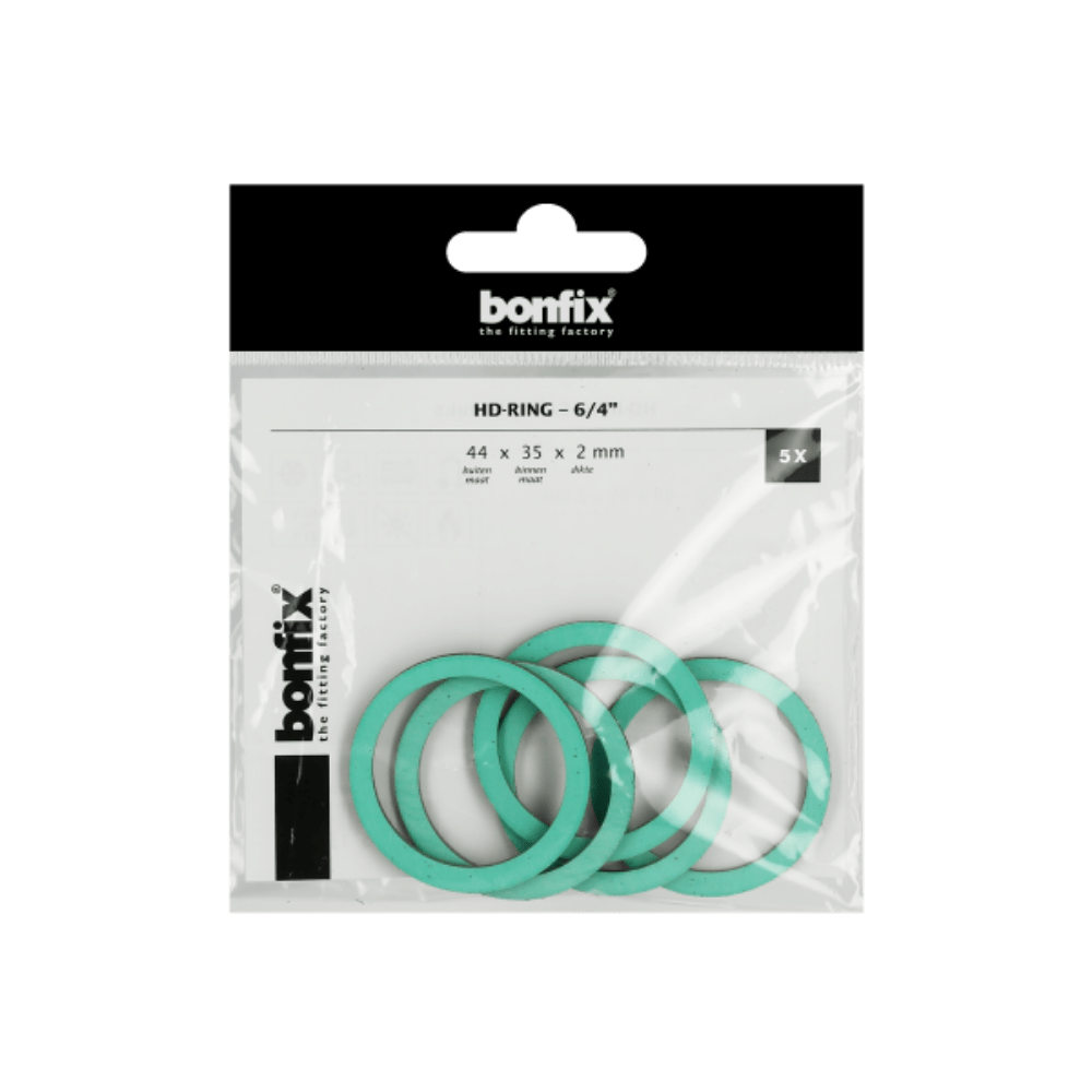 BONFIX HD-ring 6/4" (44 x 35 x 2mm) 5st