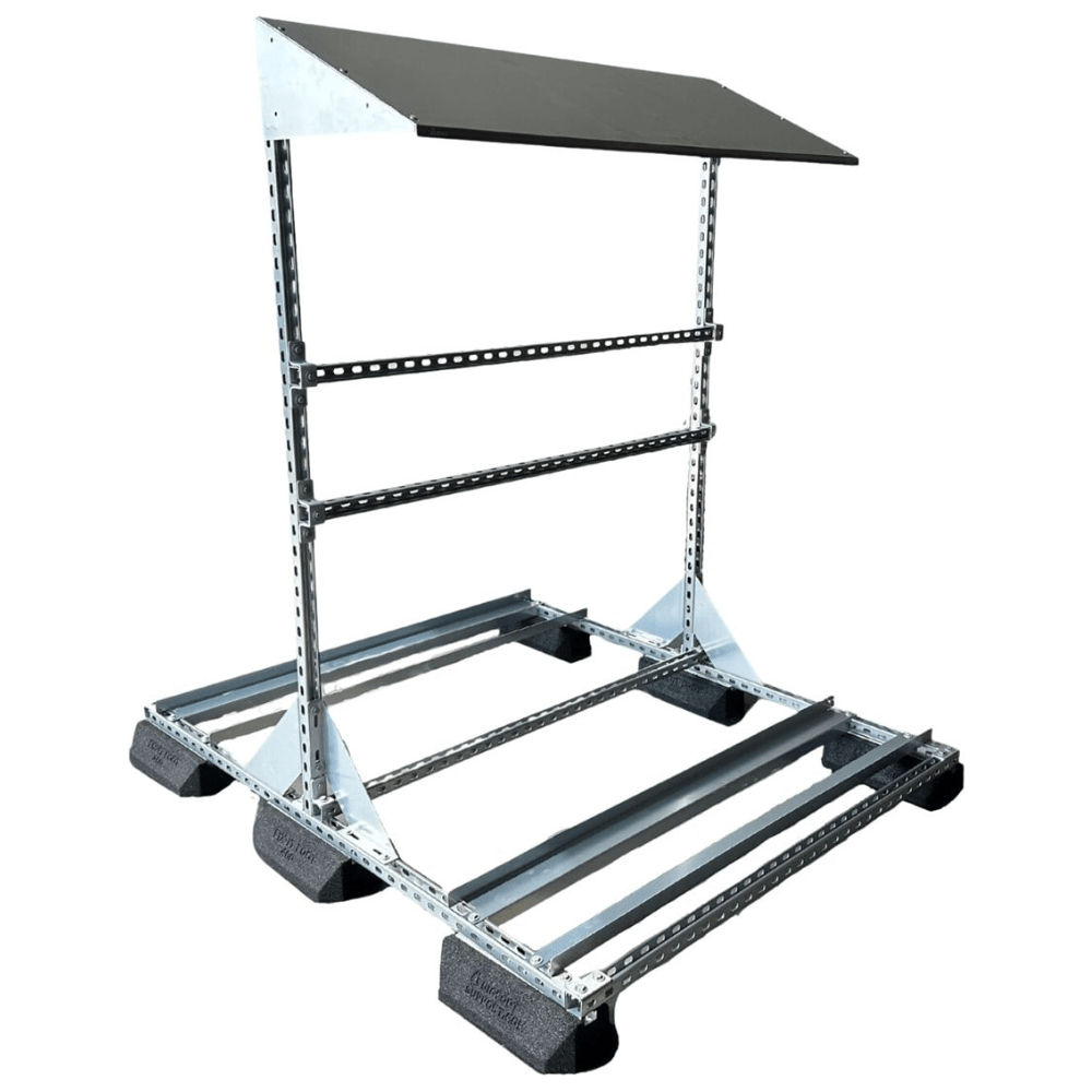 Trayco Solar Shelter Staand - LxBxH =1800x1500x1860 Ultra Galva