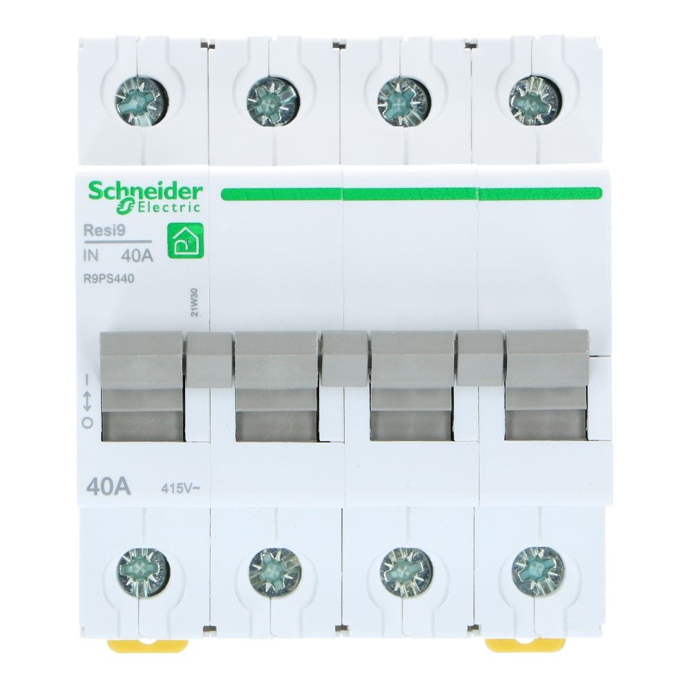 Lastschakelaar 4 polig 63A hoofdschakelaar Resi9 Lastschakelaar 4 polig 63A hoofdschakelaar Resi9