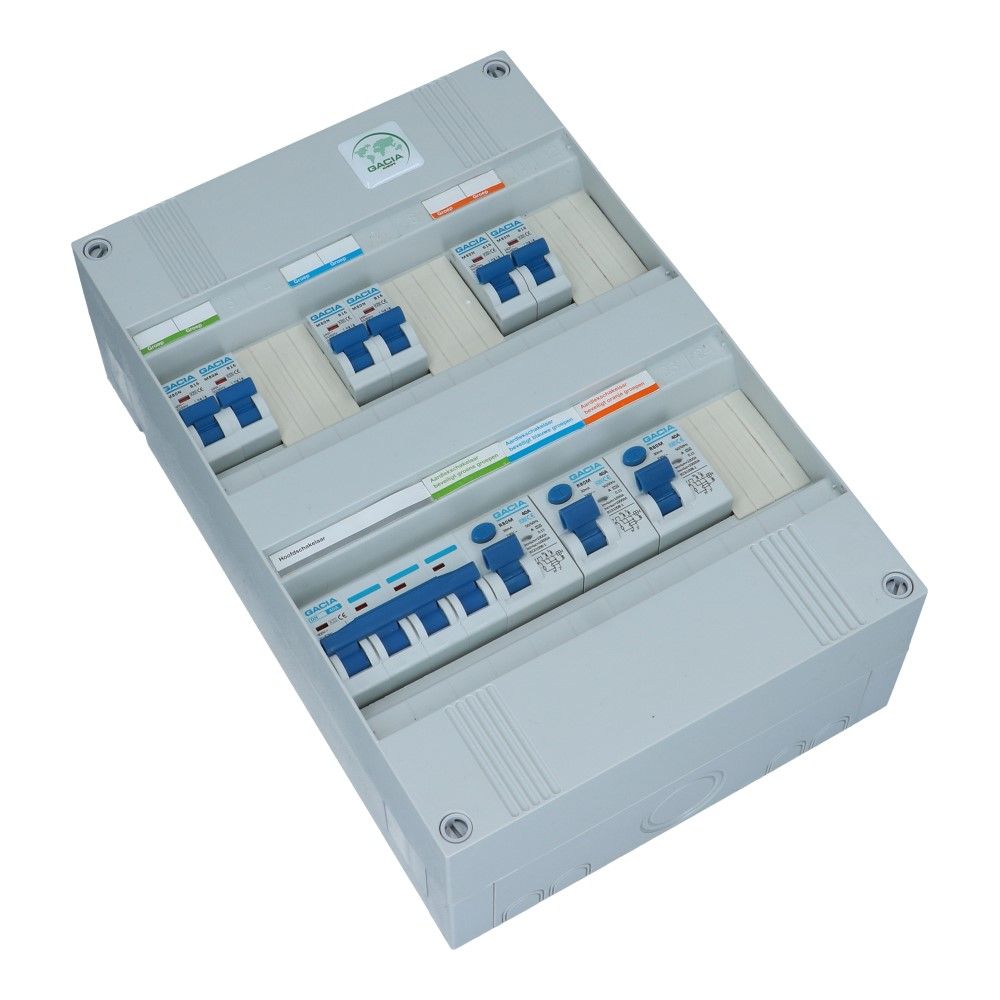 Groepenkast PV-ready 63A 3 fase 6 groepen