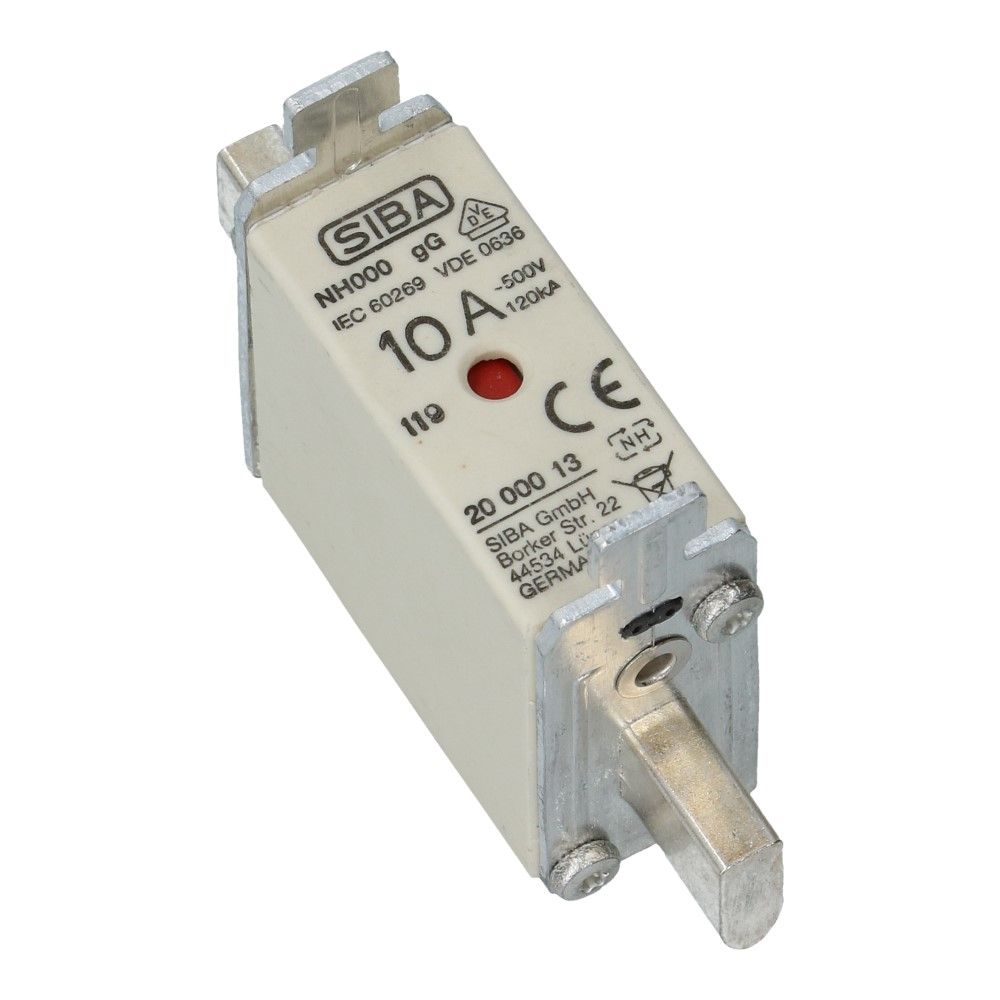 Mespatroon NH000 10A gL/gG 500V 78x20.5x42