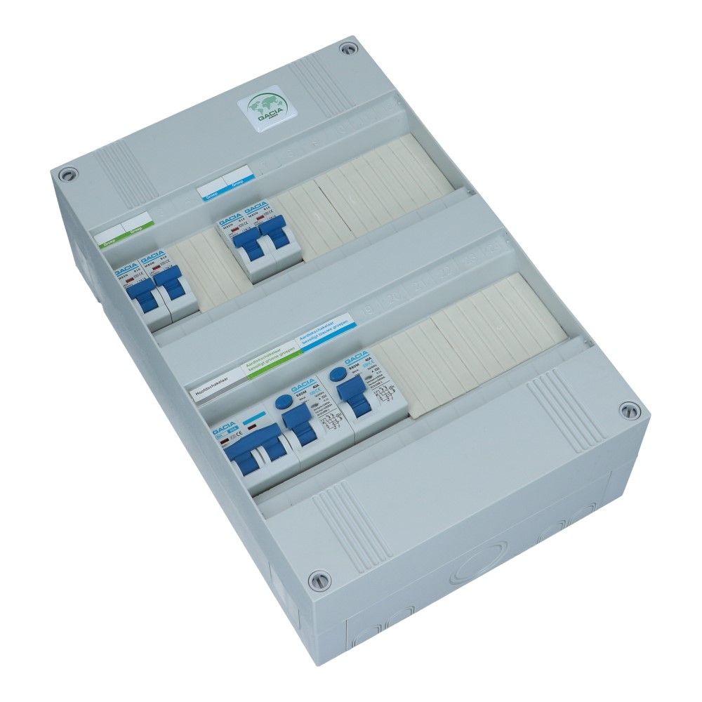 Groepenkast PV-ready 63A 1 fase 4 groepen