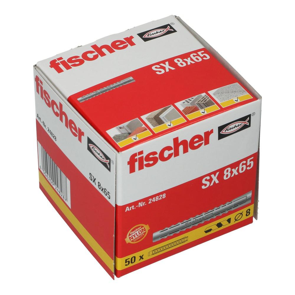 Nylon plug SX 8x65mm - 50 stuks