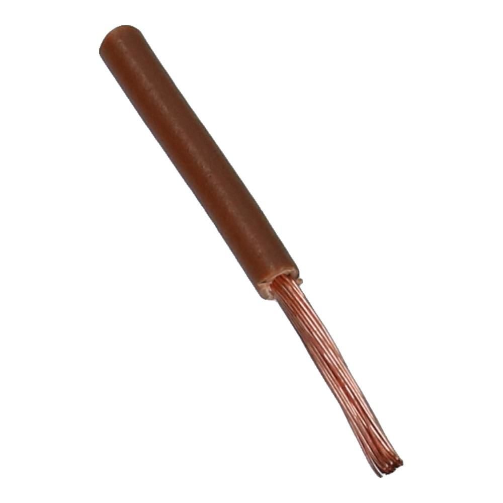 Montagedraad H07V2-K 16mm² bruin 90°C Eca - 50 meter