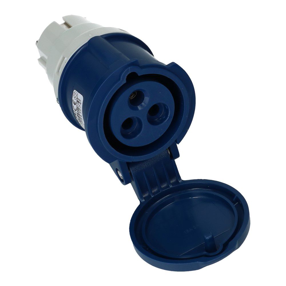 Stopcontact naar CEE 1p+n+e