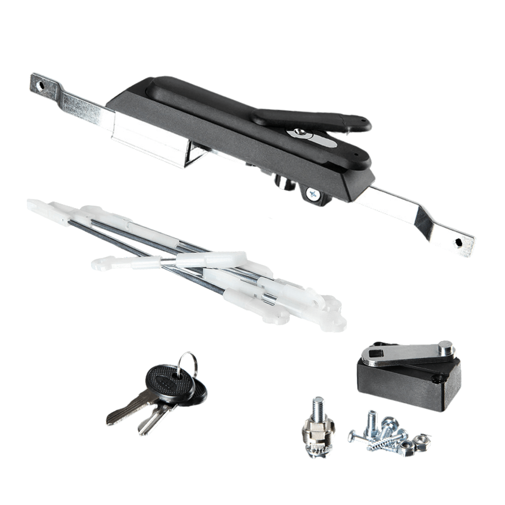 Handgreep met slot voor F-Tronic veldverdeler hoogte 950mm
