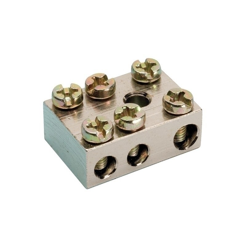 Aftakklem B 1x25mm² + 2x6mm² gesloten