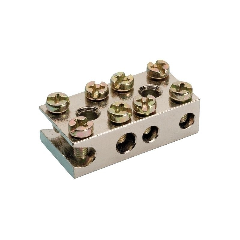 Radiatorklem D 2x25mm² + 2x6mm² schuin