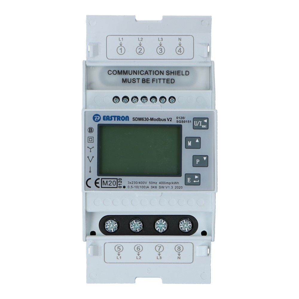 kWh meter 3 fase MULTI 10/100A Modbus MID Factureerbaar Imp/Exp kWh meter 3 fase MULTI 10/100A Modbus MID Factureerbaar Imp/Exp
