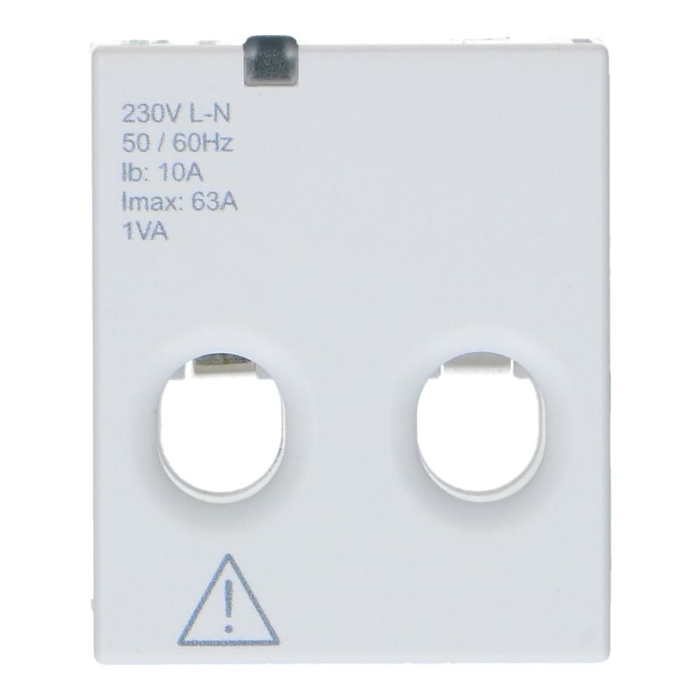 Acti9 PowerTag 1 polig + nul bovenmontage pitch 18mm Acti9 PowerTag 1 polig + nul bovenmontage pitch 18mm