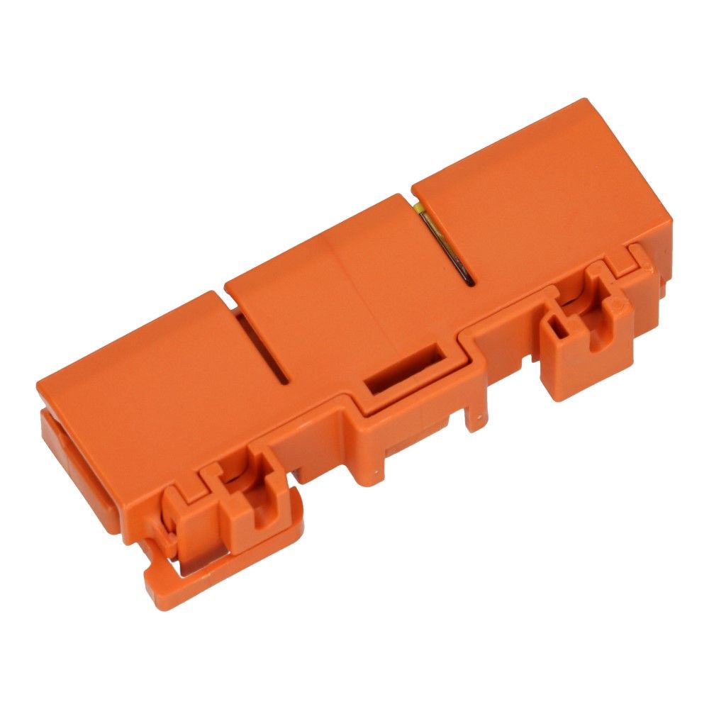 WAGO Bevestigingsadapter Lasklem 0.5-2.5mm² op Dinrail - 10 stuks WAGO Bevestigingsadapter Lasklem 0.5-2.5mm² op Dinrail - 10 stuks