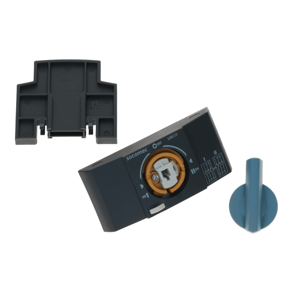 Omschakelaar frontplaat Sirco I-0-II 16-80A Omschakelaar frontplaat Sirco I-0-II 16-80A