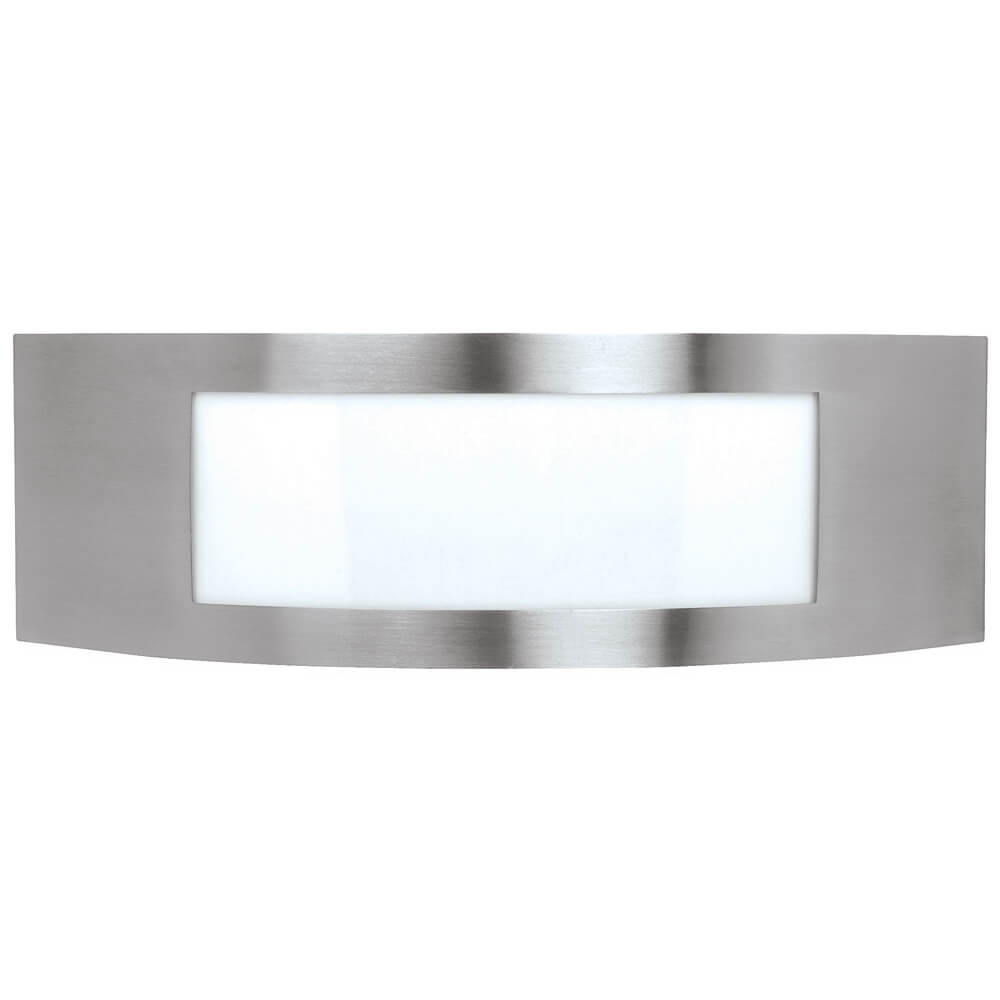 Buiten wandlamp 31.5cm RVS E27 230V max 75W IP44 Mango-1 Buiten wandlamp 31.5cm RVS E27 230V max 75W IP44 Mango-1