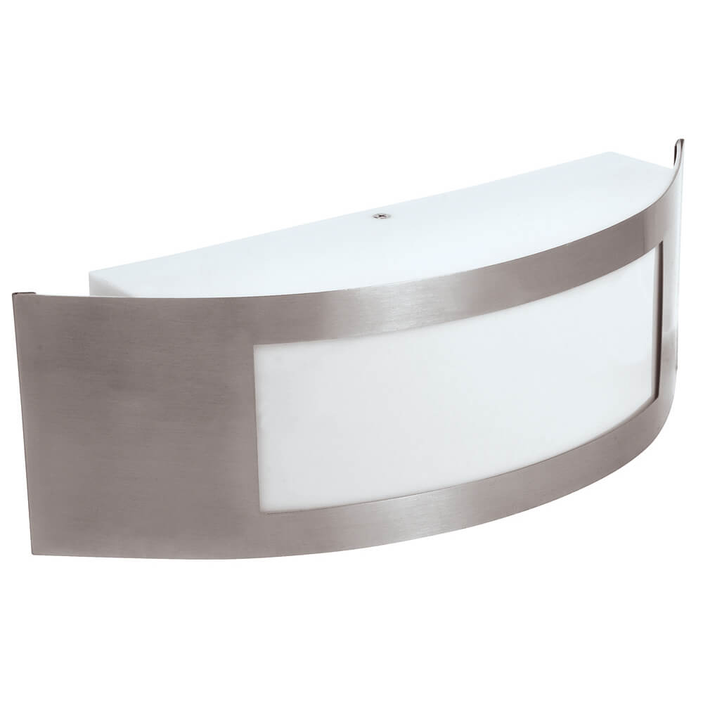Buiten wandlamp 31.5cm RVS E27 230V max 75W IP44 Mango-1