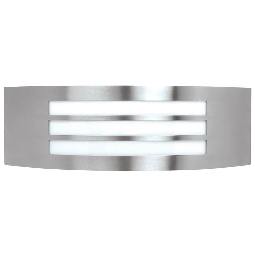 Buiten wandlamp 31.5cm RVS E27 230V max 75W IP44 Mango-2 Buiten wandlamp 31.5cm RVS E27 230V max 75W IP44 Mango-2