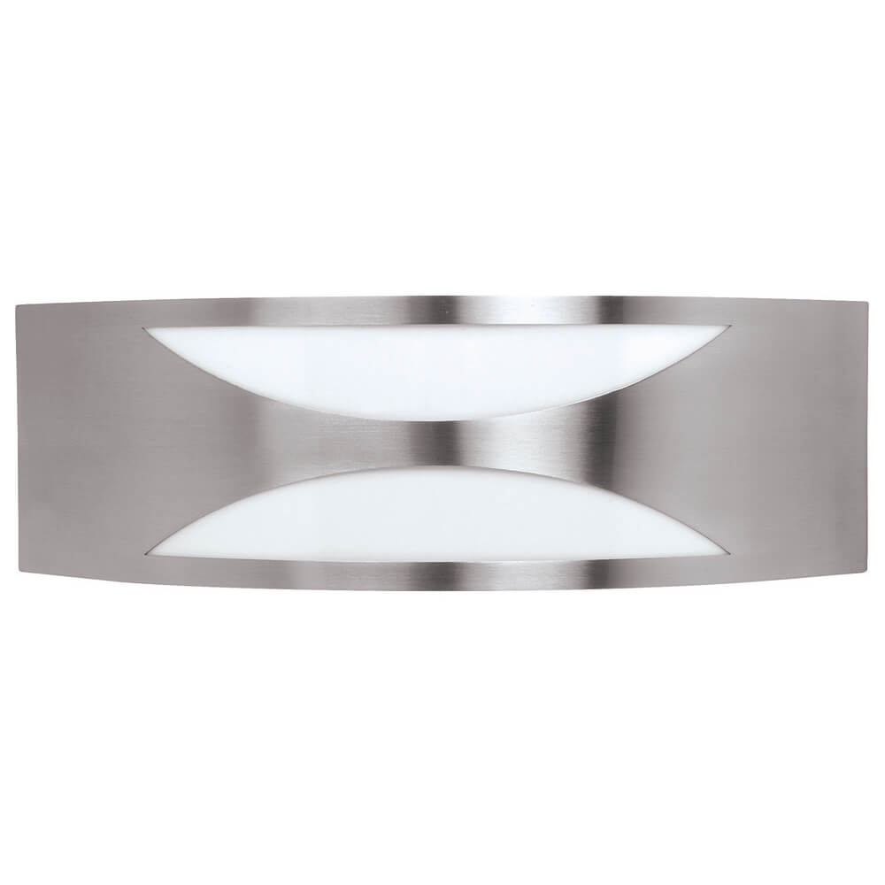 Buiten wandlamp 31.5cm RVS E27 230V max 75W IP44 Mango-3 Buiten wandlamp 31.5cm RVS E27 230V max 75W IP44 Mango-3