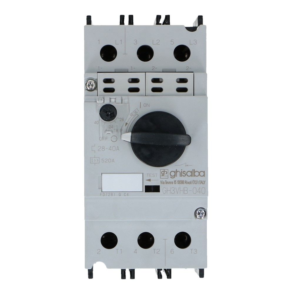 28-40A Motorbeveiligingsschakelaar 415VAC 50kA 28-40A Motorbeveiligingsschakelaar 415VAC 50kA