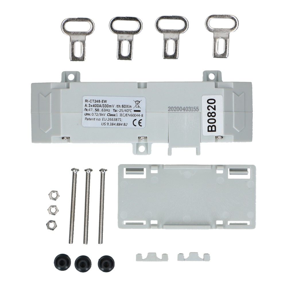 3 fase stroomkringtrafo 400A 330mV 248 3 fase stroomkringtrafo 400A 330mV 248