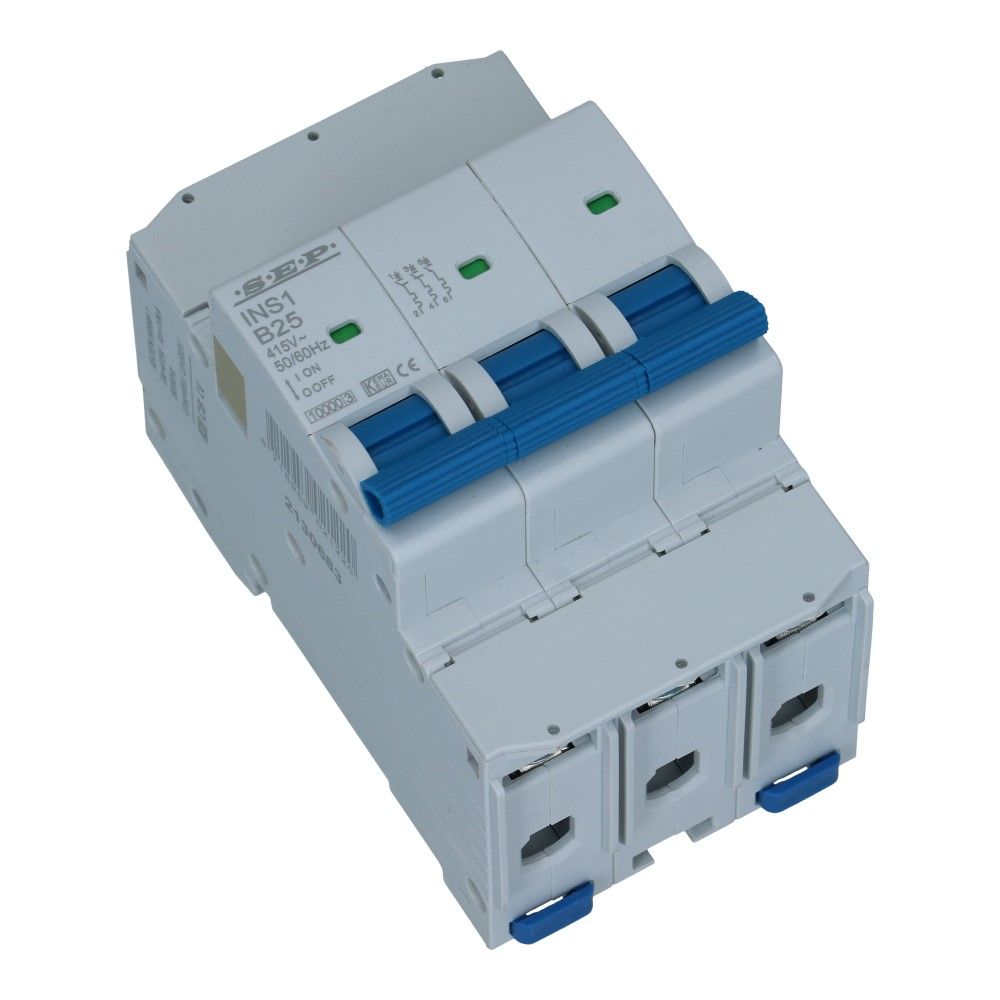 Installatieautomaat  3 polig 16A karakteristiek D 10/15kA INS1 Installatieautomaat  3 polig 16A karakteristiek D 10/15kA INS1