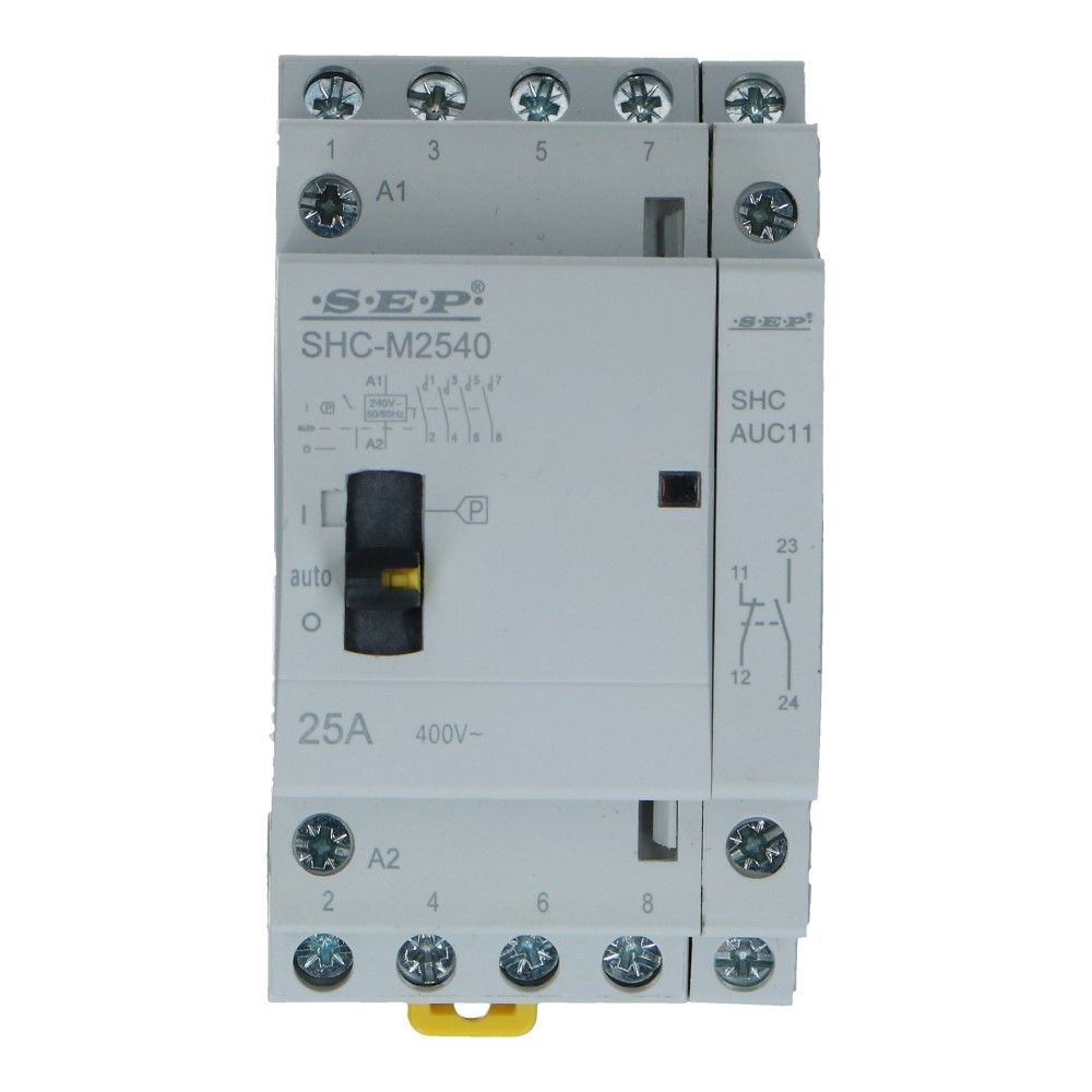 Hulpcontact voor SEP Installatierelais 2xNO 5A Hulpcontact voor SEP Installatierelais 2xNO 5A