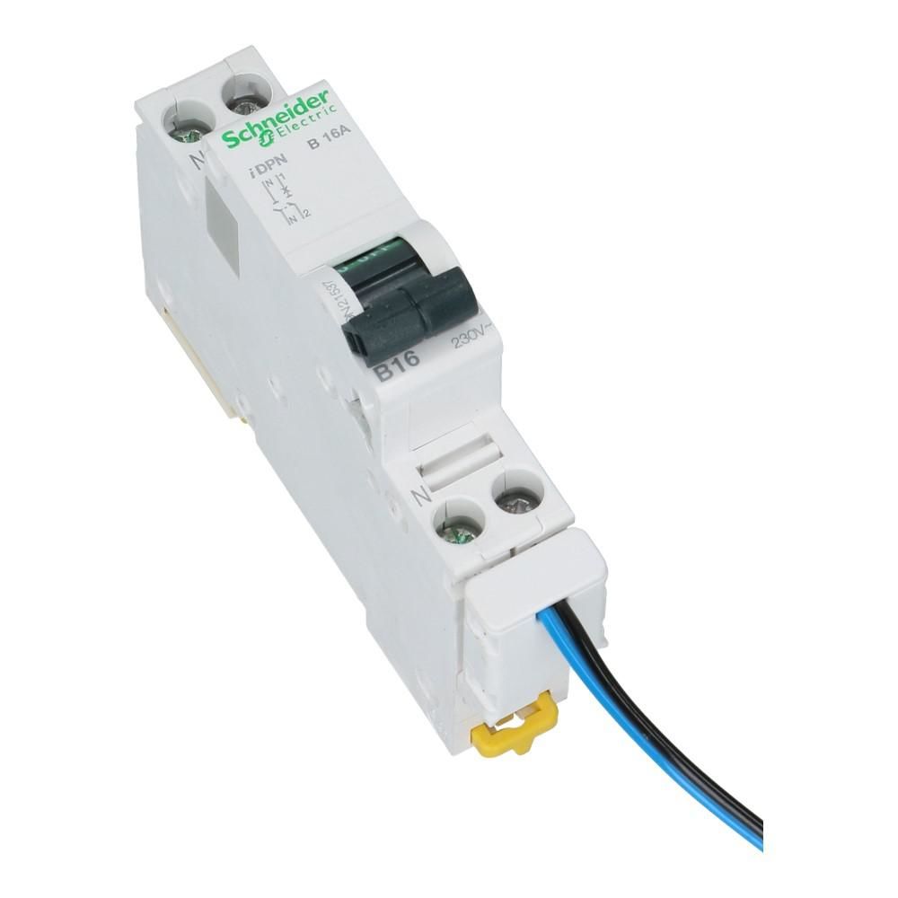 Acti9 PowerTag 1 polig + nul ondermontage pitch 9mm offset 5mm Acti9 PowerTag 1 polig + nul ondermontage pitch 9mm offset 5mm