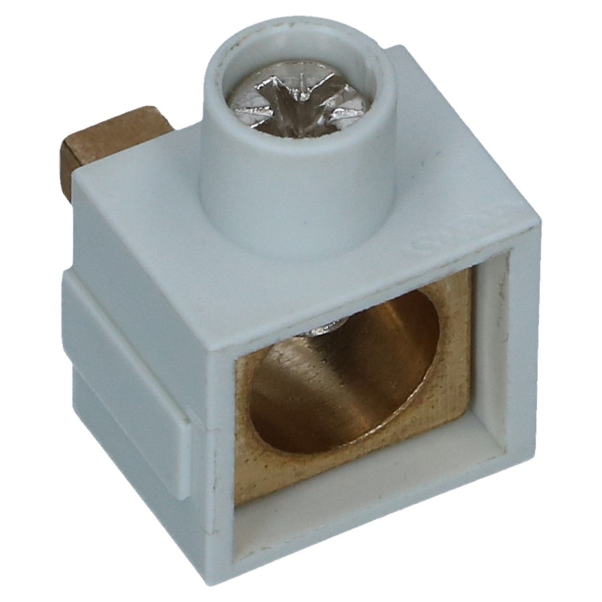 Aftakblok pin grijs 1 fase 1x50mm² Aftakblok pin grijs 1 fase 1x50mm²