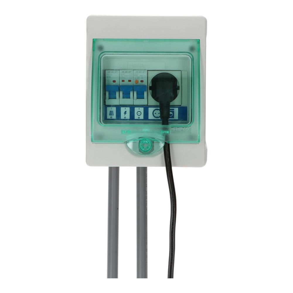 PV verdeler Green-line 1xwcd Installatieautomaat 16A B PV verdeler Green-line 1xwcd Installatieautomaat 16A B