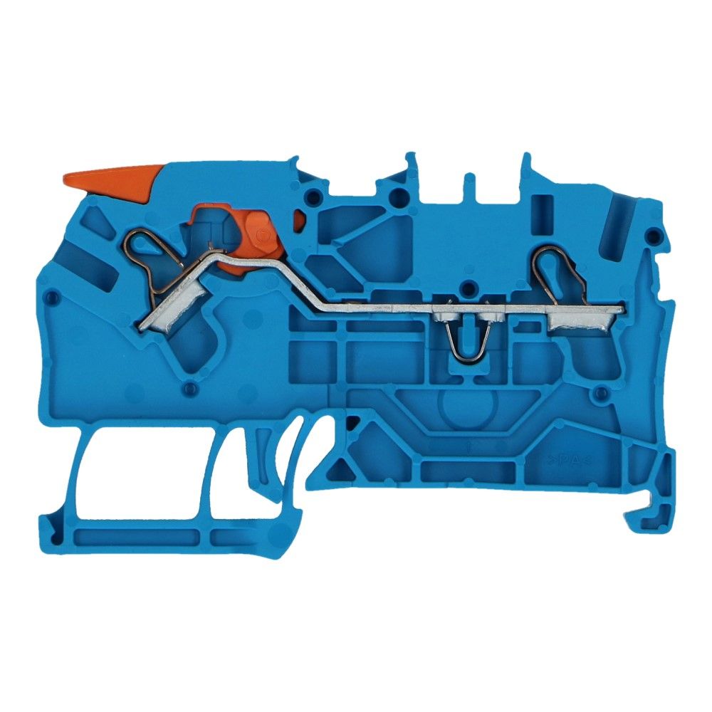 WAGO montageklem hendel 2.5mm² blauw WAGO montageklem hendel 2.5mm² blauw