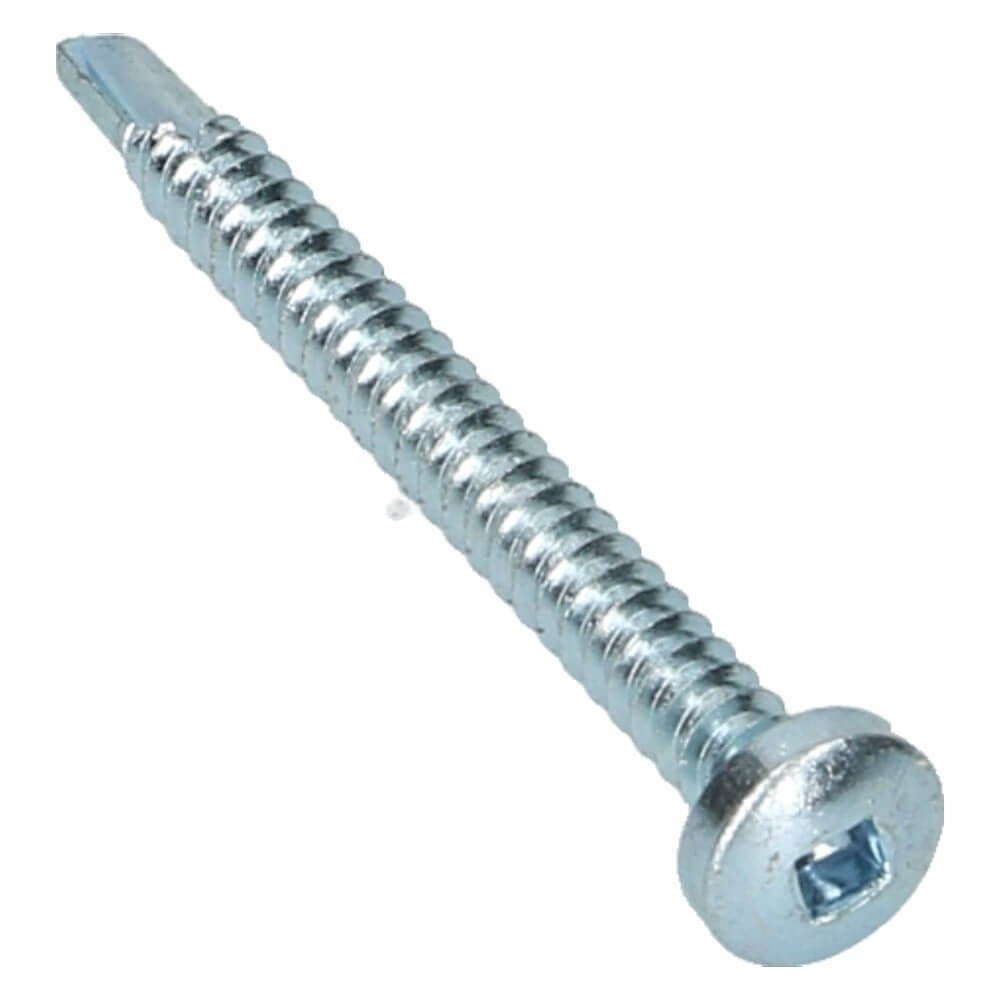 Plaatschroef zelfborend 3.5x9.5 verzinkt cilinderkop SQ1 - 200 stuks