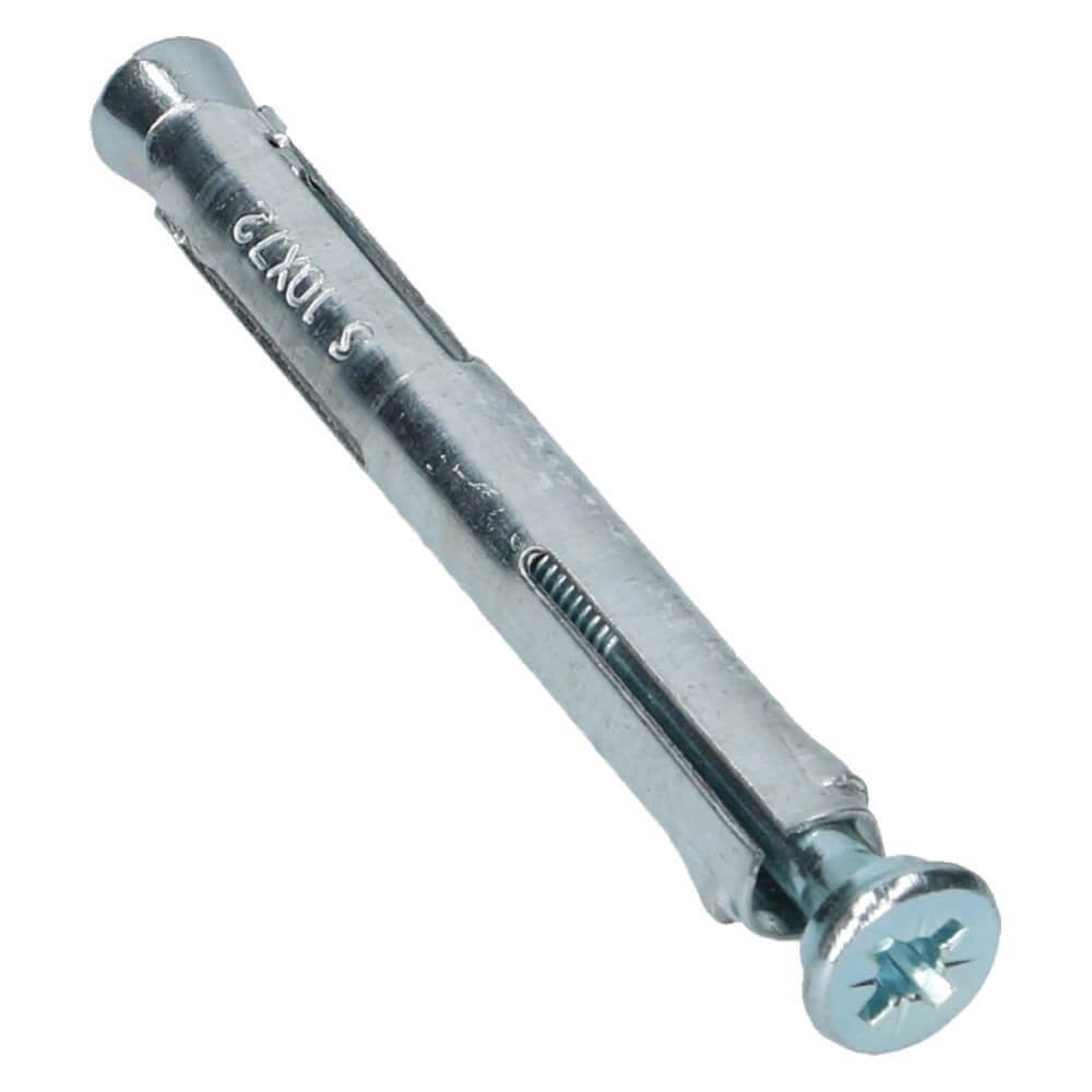 Metalen kozijnplug VZK 10x182 verzinkt - 50 stuks Metalen kozijnplug VZK 10x182 verzinkt - 50 stuks