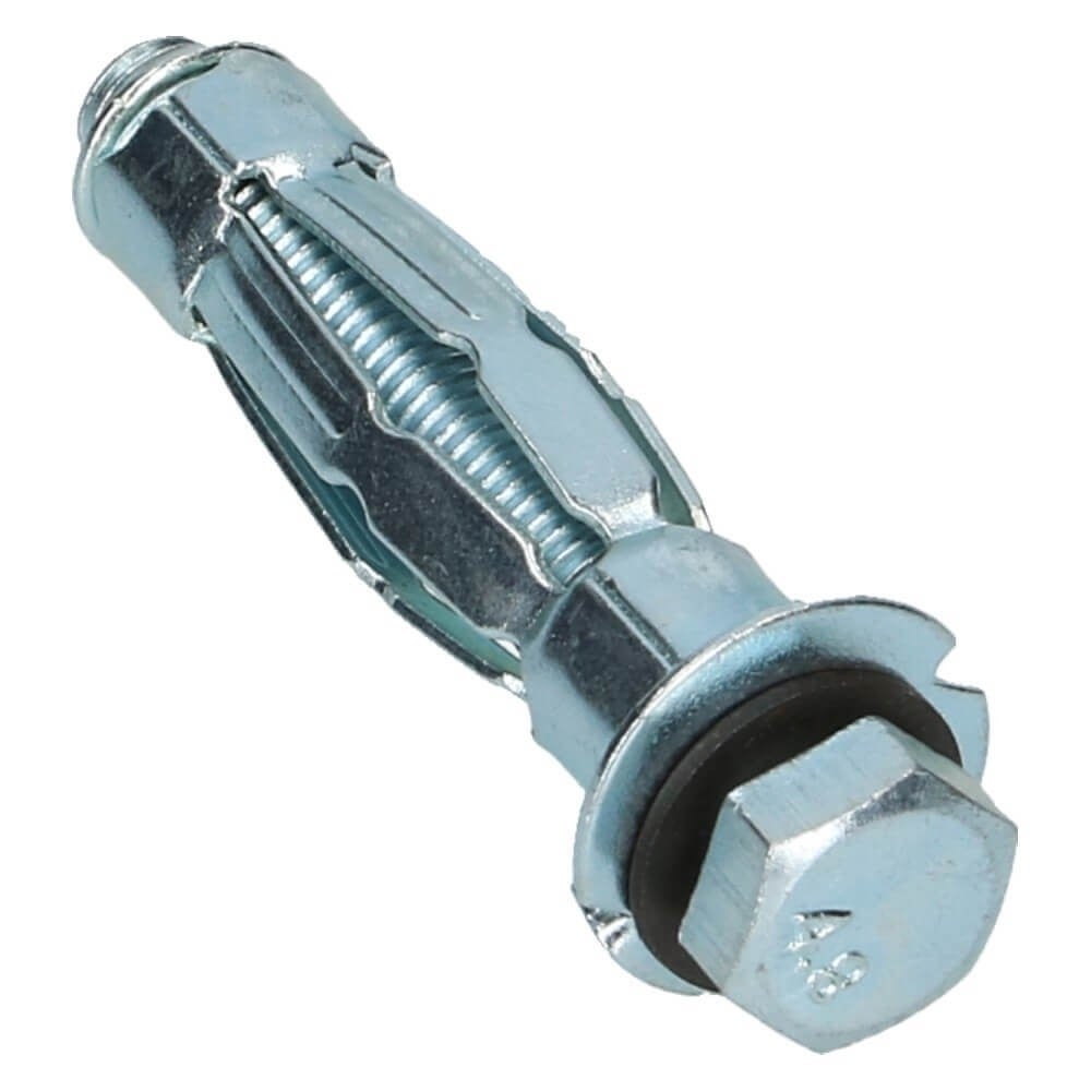 Schroefanker M8x55 Verzinkt 3-16mm - 25 stuks