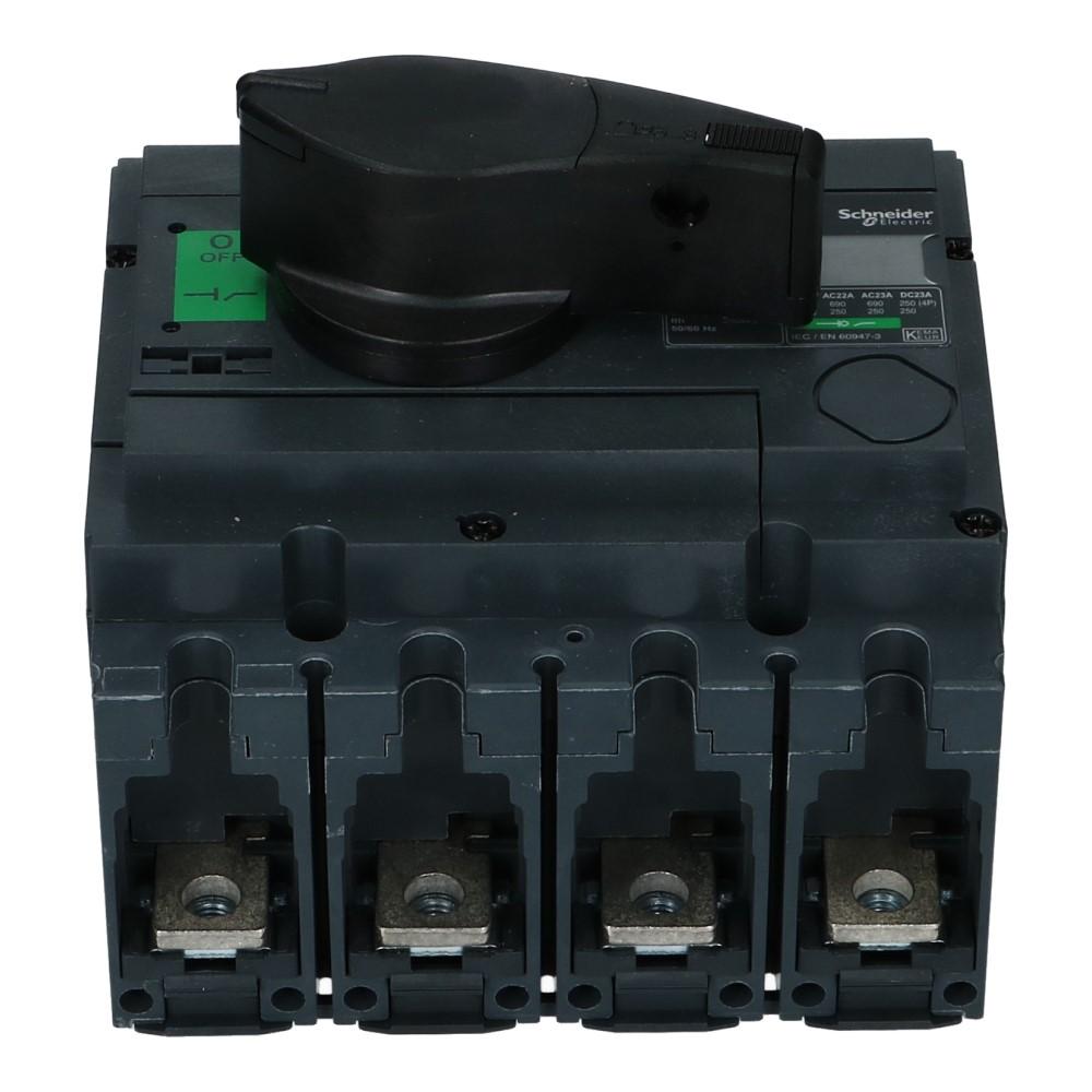 Lastschakelaar 4 polig 250A Compact INS250 hoofdschakelaar Lastschakelaar 4 polig 250A Compact INS250 hoofdschakelaar