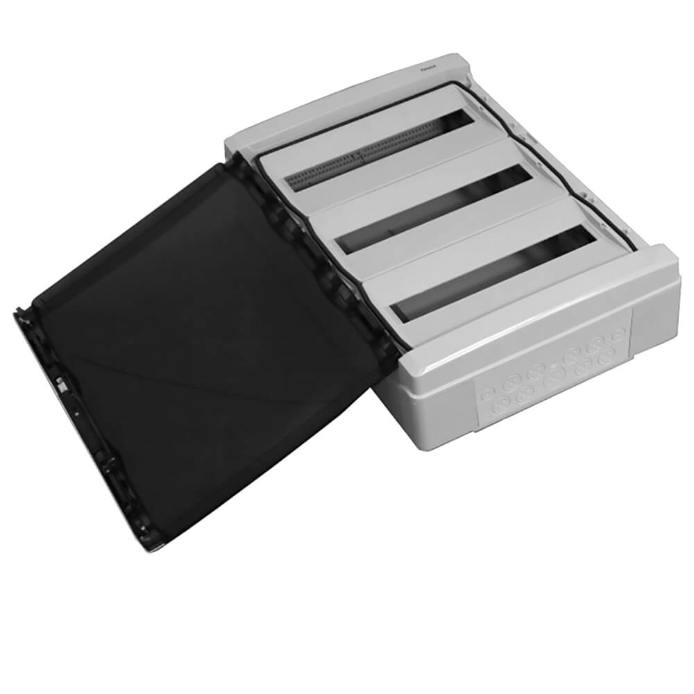 Ledige kast 18+18+18 modules IP65 639x432x160 mm Ledige kast 18+18+18 modules IP65 639x432x160 mm