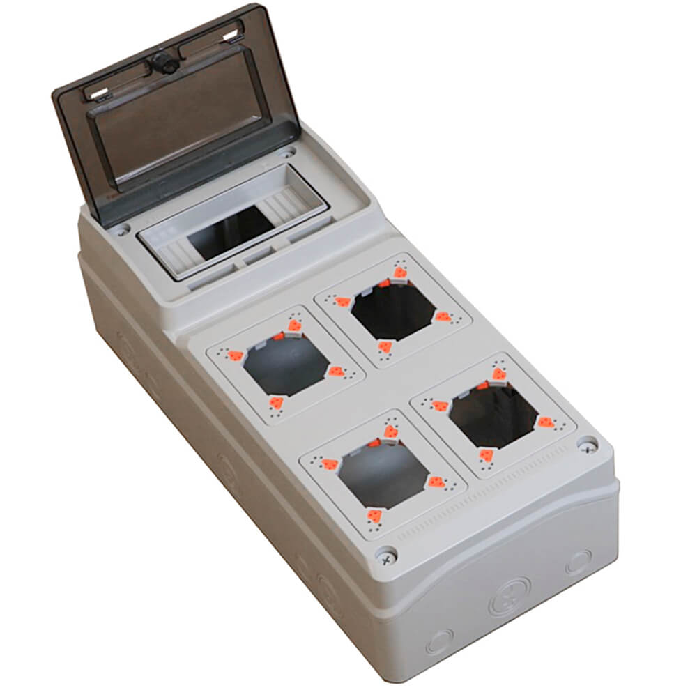 Ledige kast 8 Modules 4 Gaten Acqua combi Ledige kast 8 Modules 4 Gaten Acqua combi