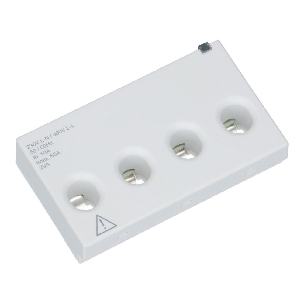 Acti9 PowerTag 3 polig + nul ondermontage pitch 18mm Acti9 PowerTag 3 polig + nul ondermontage pitch 18mm