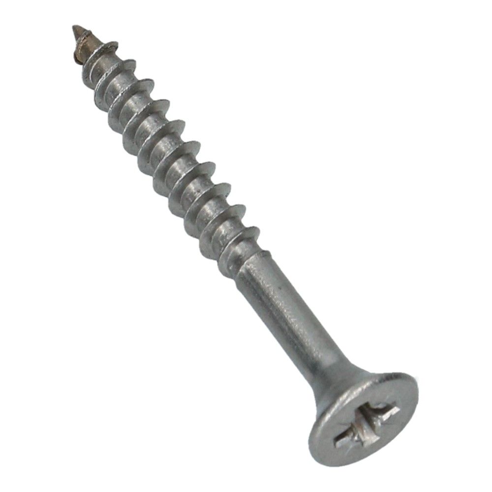 Spaanplaatschroef 4.5x40 Platkop RVS A2 PZ2 - 200 stuks Spaanplaatschroef 4.5x40 Platkop RVS A2 PZ2 - 200 stuks