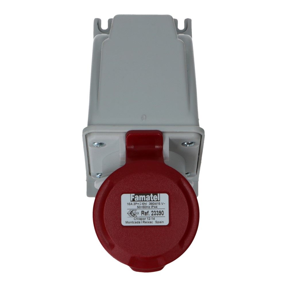 CEE female 4 polig 6H 16A IP44 wcd 380-415VAC CEE female 4 polig 6H 16A IP44 wcd 380-415VAC