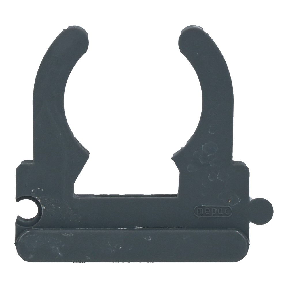 Universele klembeugel 25mm donker grijs - 50 stuks Universele klembeugel 25mm donker grijs - 50 stuks