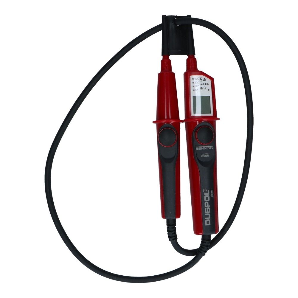 Duspol Digital 2 polig spanningstester 1-1000V AC / 1-1200V DC Duspol Digital 2 polig spanningstester 1-1000V AC / 1-1200V DC