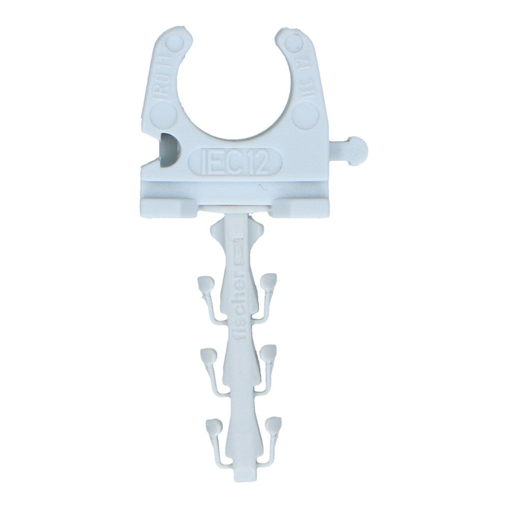 Klembeugel met plug SF Plus RC 12-13mm lichtgrijs - 100 stuks Klembeugel met plug SF Plus RC 12-13mm lichtgrijs - 100 stuks