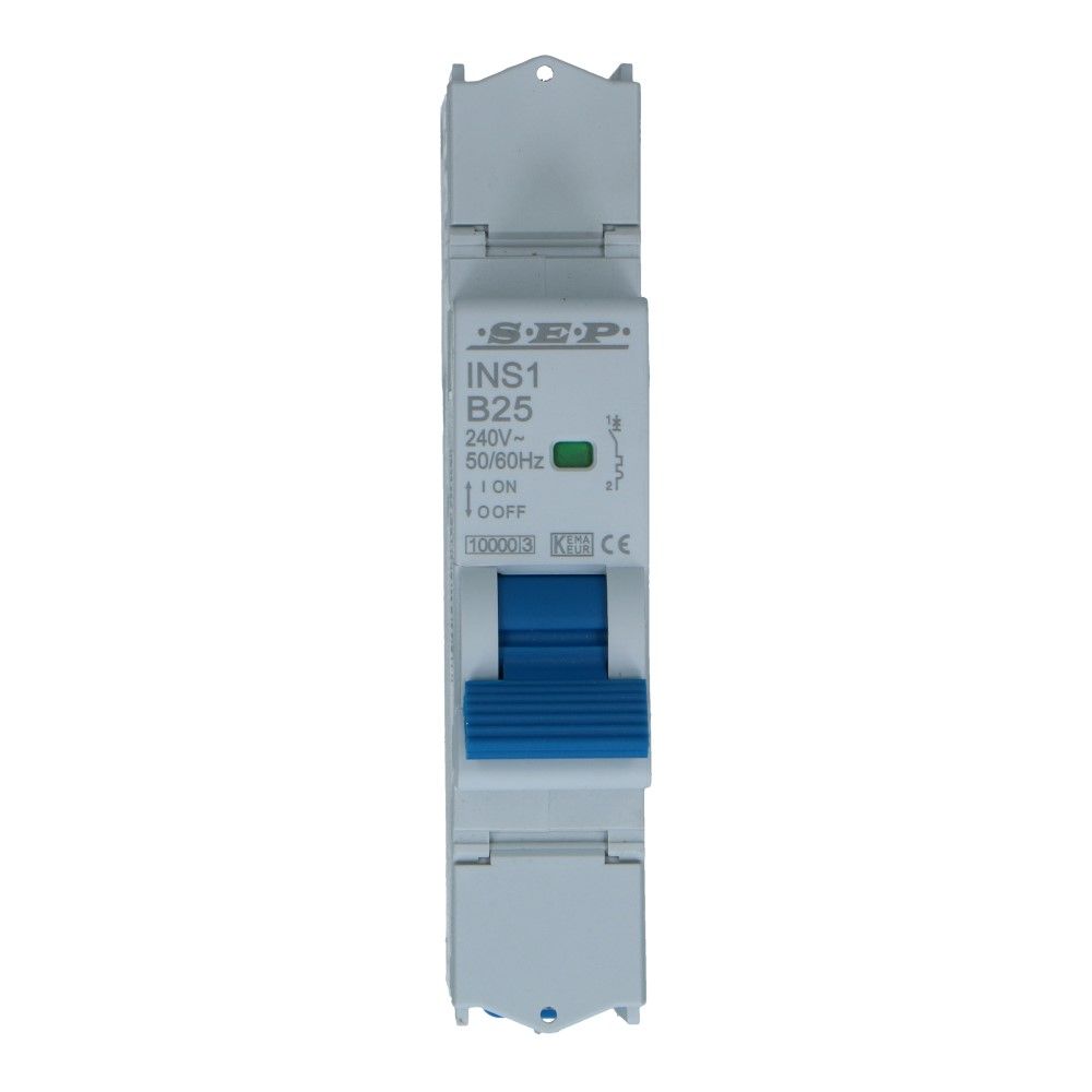 Installatieautomaat  1 polig 16A karakteristiek B 10/15kA INS1 Installatieautomaat  1 polig 16A karakteristiek B 10/15kA INS1