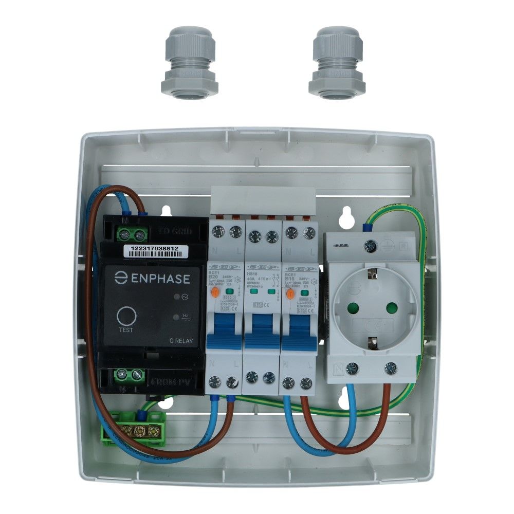 PV Q-Verdeler B20 30mA PV Q-Verdeler B20 30mA