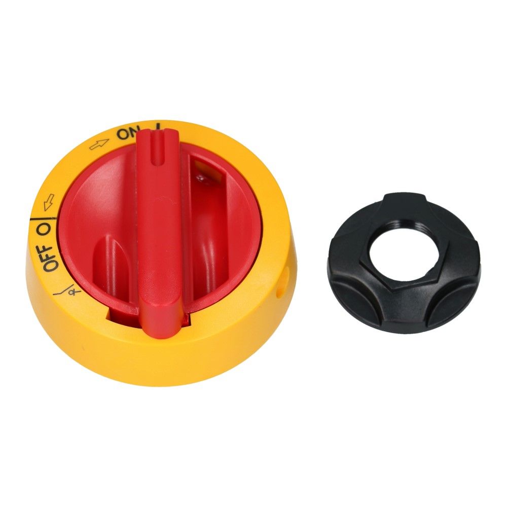 Bedieningshendel IP66 geel/rood tbv KU basis element exclusief as Bedieningshendel IP66 geel/rood tbv KU basis element exclusief as
