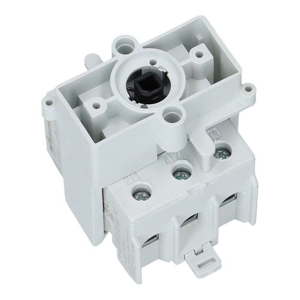 Inbouw kit voor KU basis element 3 polig geel/rood IP66 Inbouw kit voor KU basis element 3 polig geel/rood IP66