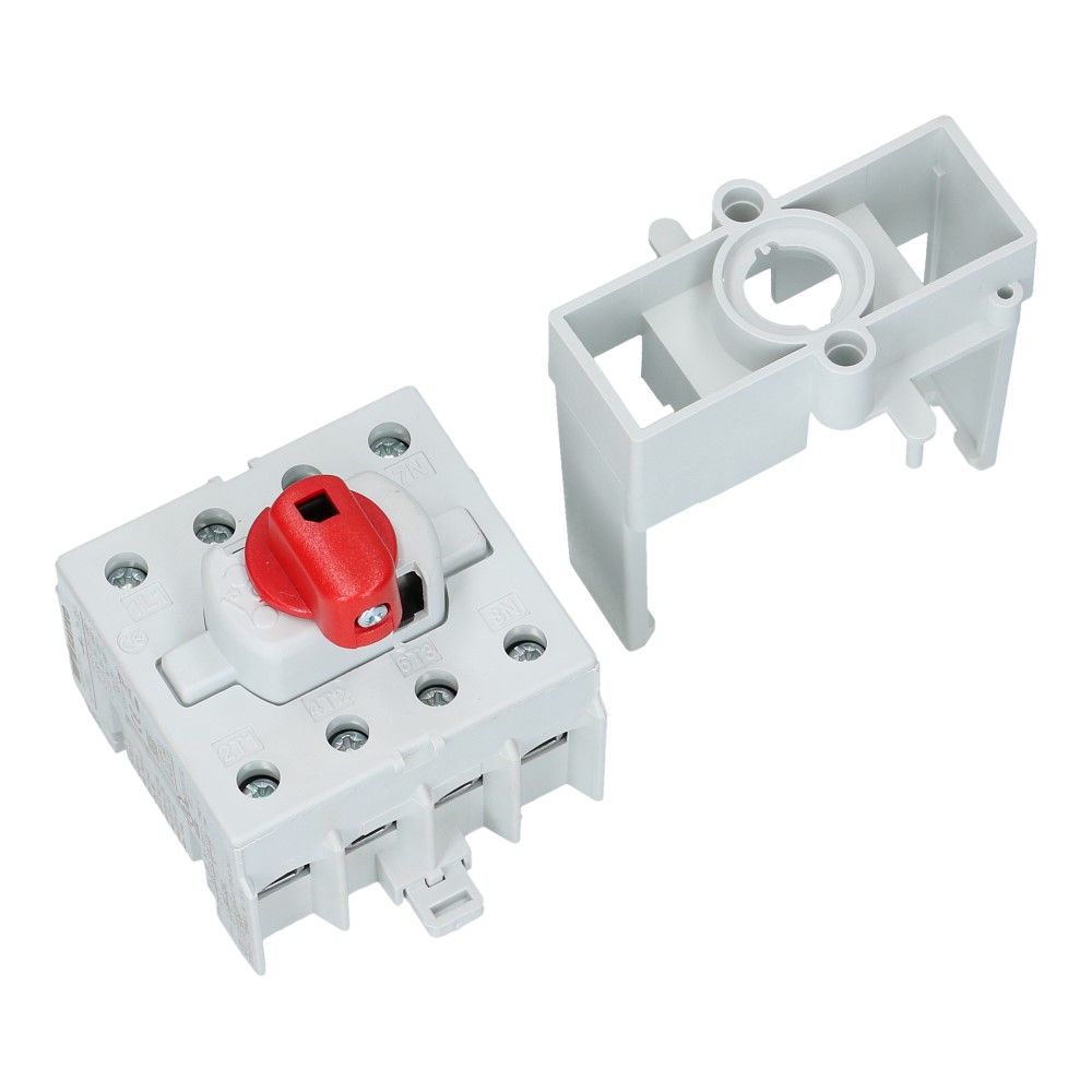 Inbouw kit voor KU basis element 4 polig zwart IP66 Inbouw kit voor KU basis element 4 polig zwart IP66