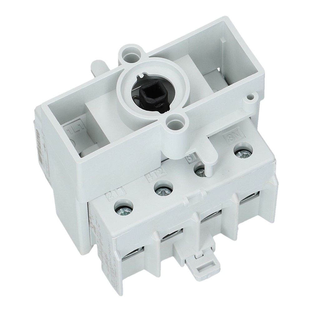 Inbouw kit voor KU basis element 4 polig geel/rood IP66 Inbouw kit voor KU basis element 4 polig geel/rood IP66