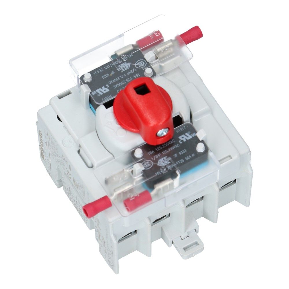 Hulpcontact voor KU basis element 2xwissel 10-80A Hulpcontact voor KU basis element 2xwissel 10-80A