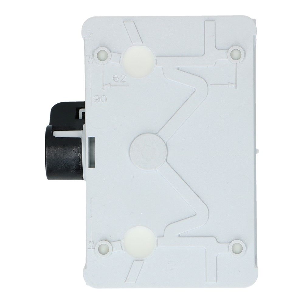 Werkschakelaar IP67 2 polig 16A 83x128x55mm zwart zijhefboom hendel ABS Werkschakelaar IP67 2 polig 16A 83x128x55mm zwart zijhefboom hendel ABS